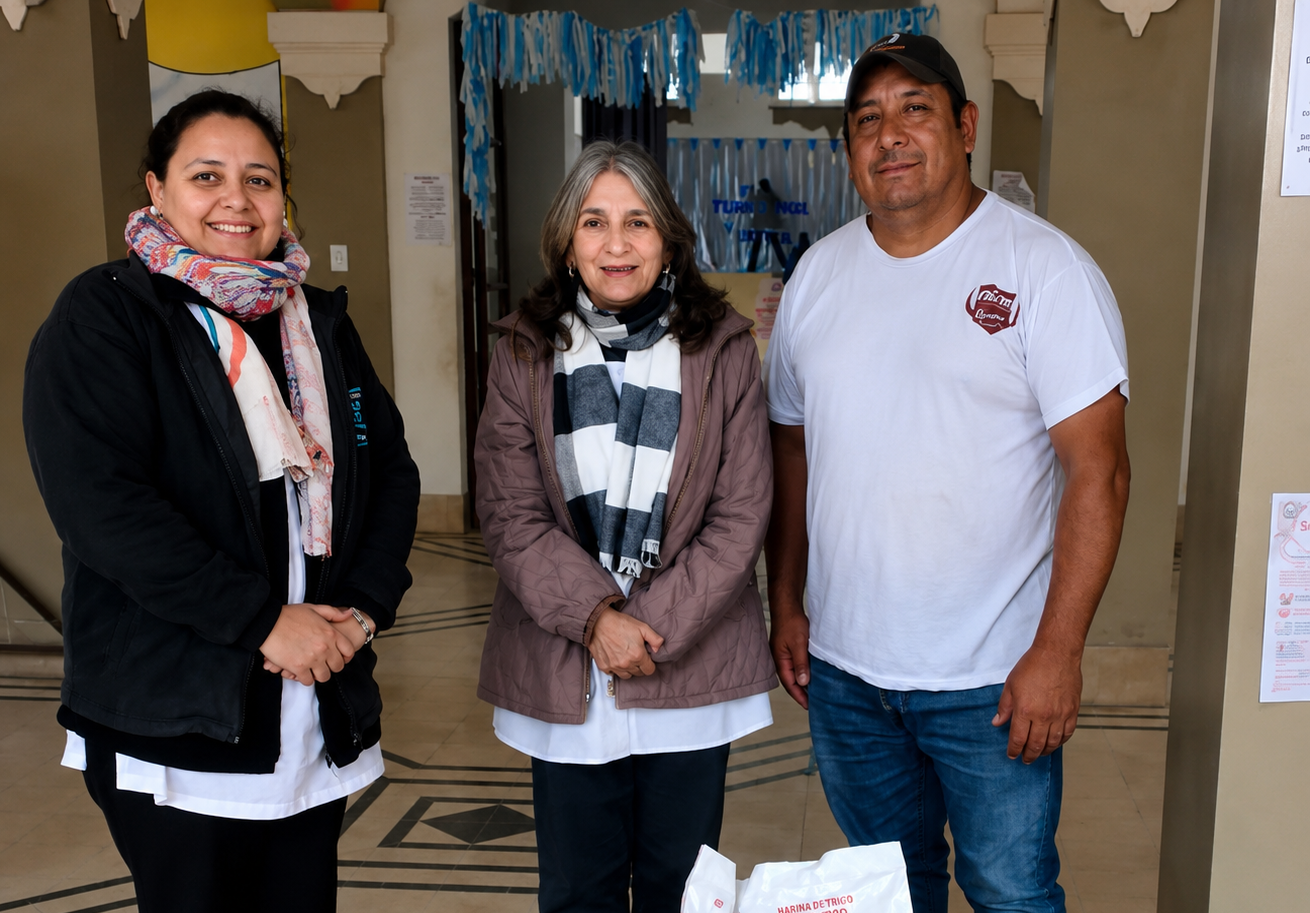 Alumnos realizaron una campaña solidaria para animales rescatados
