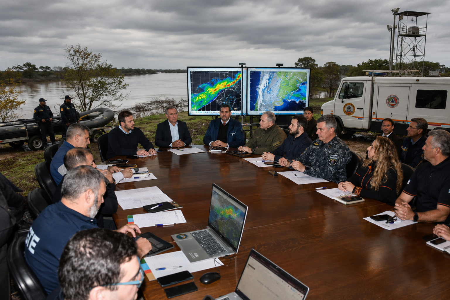 Alerta El Niño: Corrientes se planta como el «centro de mando» para frenar el impacto de las inundaciones